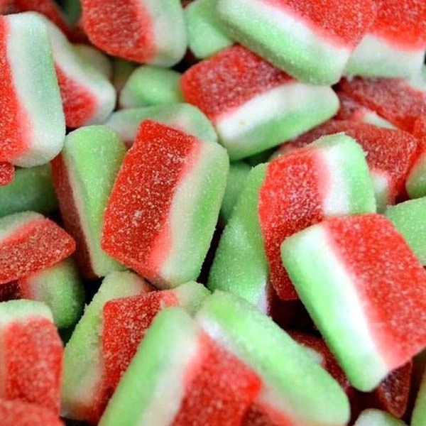 Fizzy Watermelon Slices - 100g