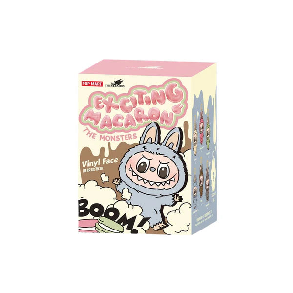 Authentic Pop Mart Labubu The Monsters 'Exciting Macarons' Blind Box